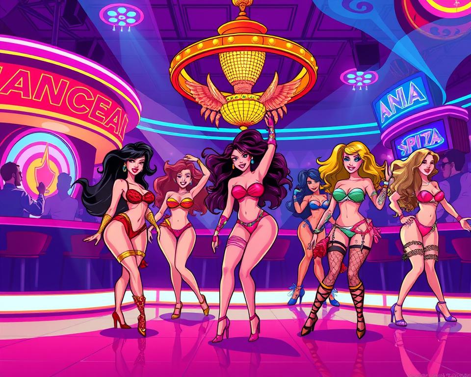 female strippers Orange County